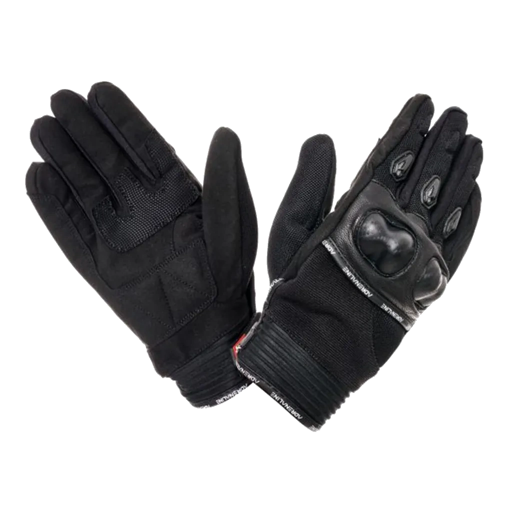 Moto rukavice tekstilne ADRENALINE MESHTEC 2.0 PPE crna