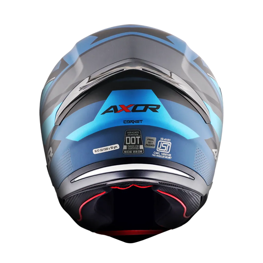 AXOR Hunter Cornet kaciga mat tamnoplava plava - bočni pogled