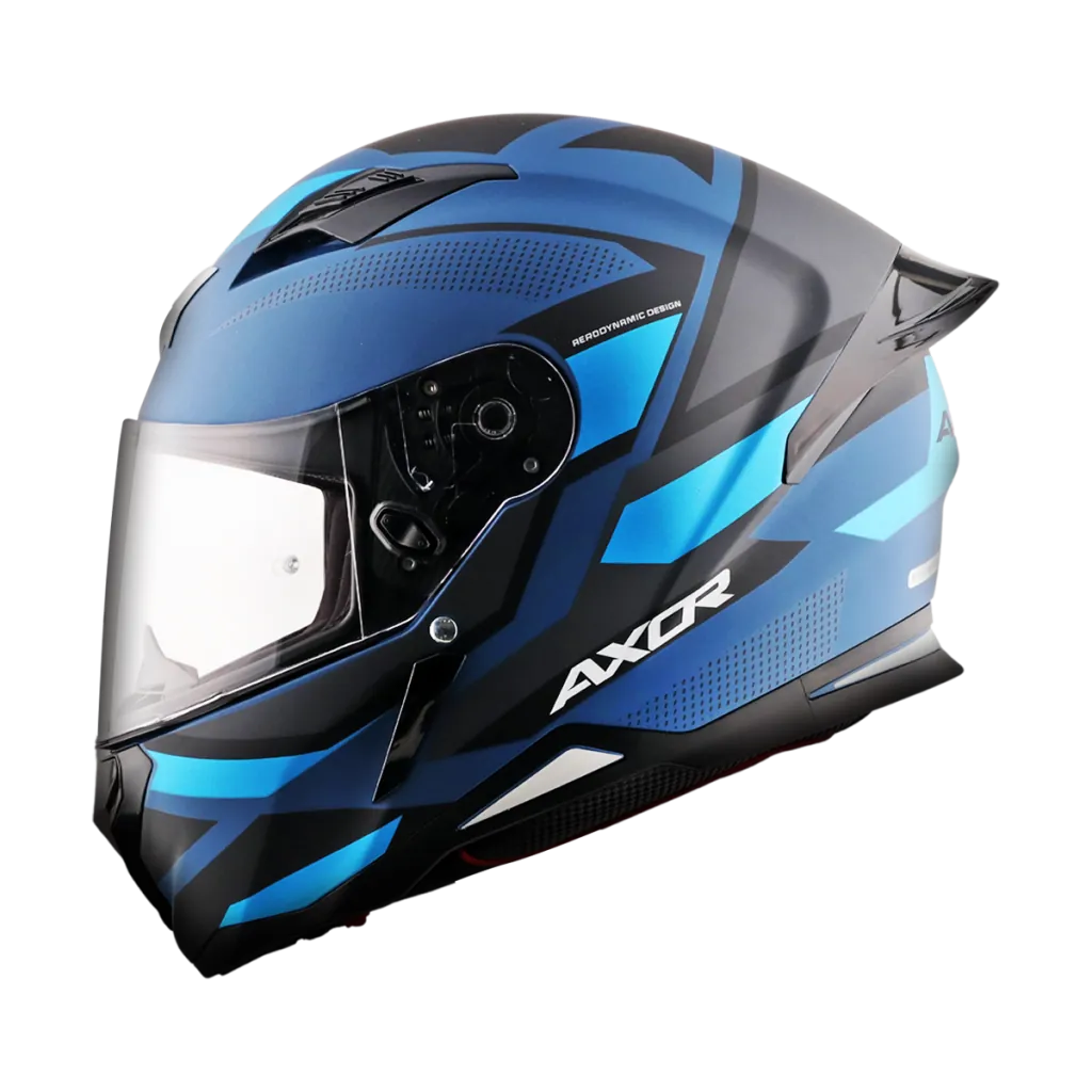 AXOR Hunter Cornet kaciga mat tamnoplava plava - stražnja strana