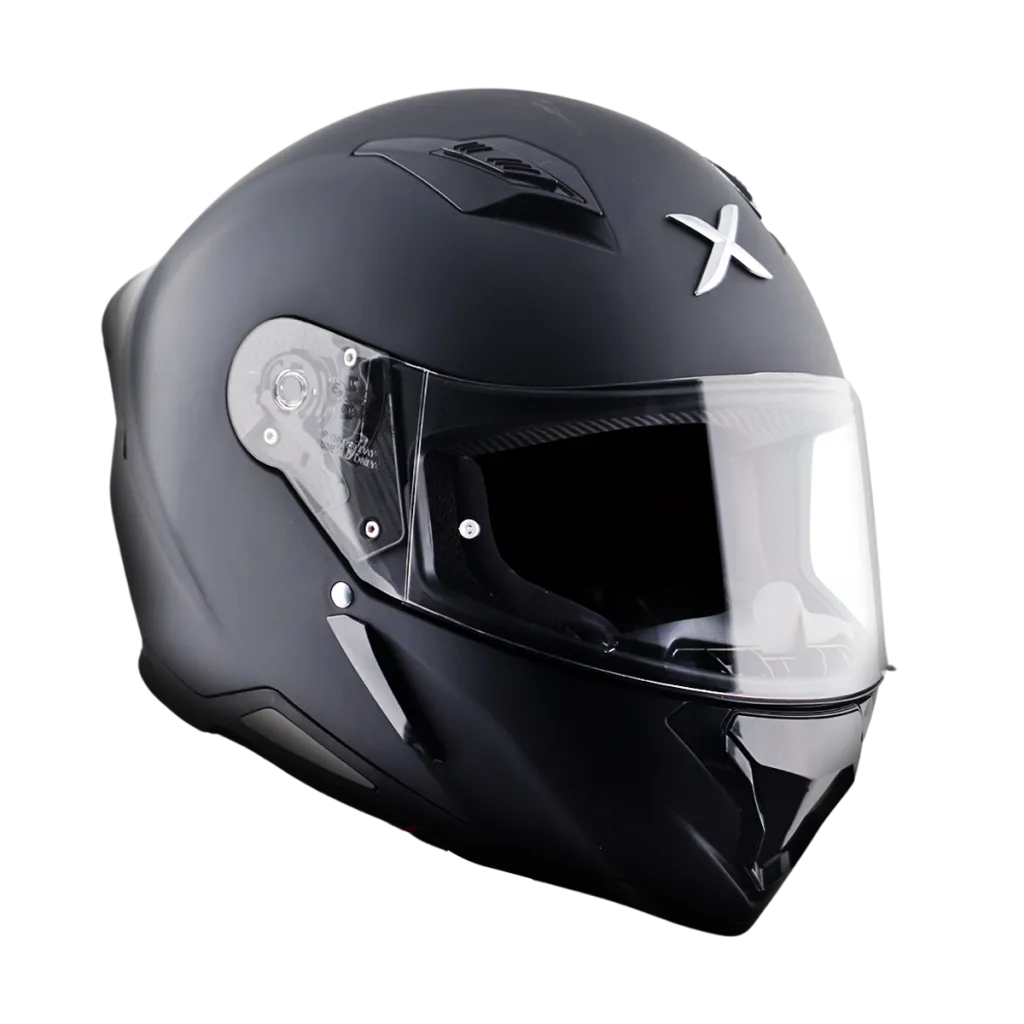 AXOR Hunter kaciga mat crna - prednja strana